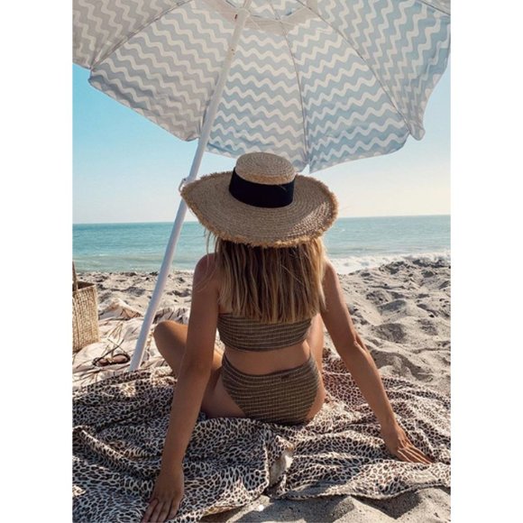 Billabong Striped High Waisted Bikini Bottoms - Picture 8 of 8